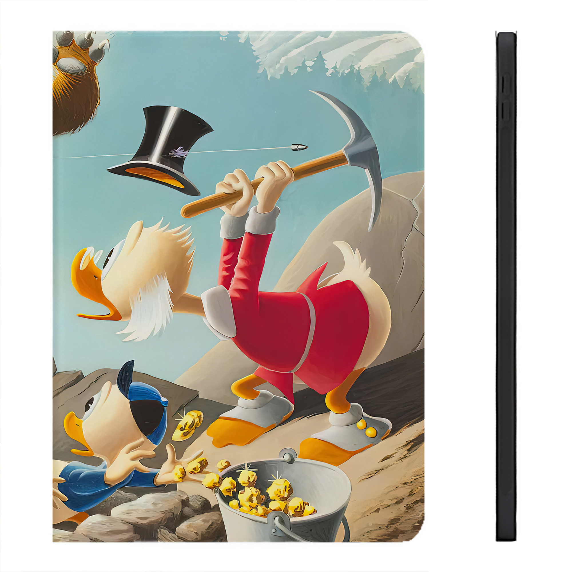 （画像用） ミッキーマウス Mickey Mouse IPadケース ペンホルダー付き ブックスタイルデザイン